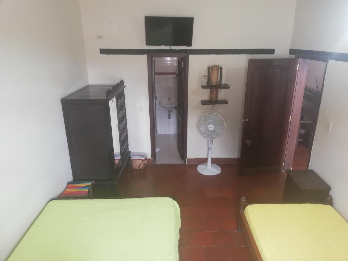 Hostal La Mansion De Virginia Barichara Zewnętrze zdjęcie