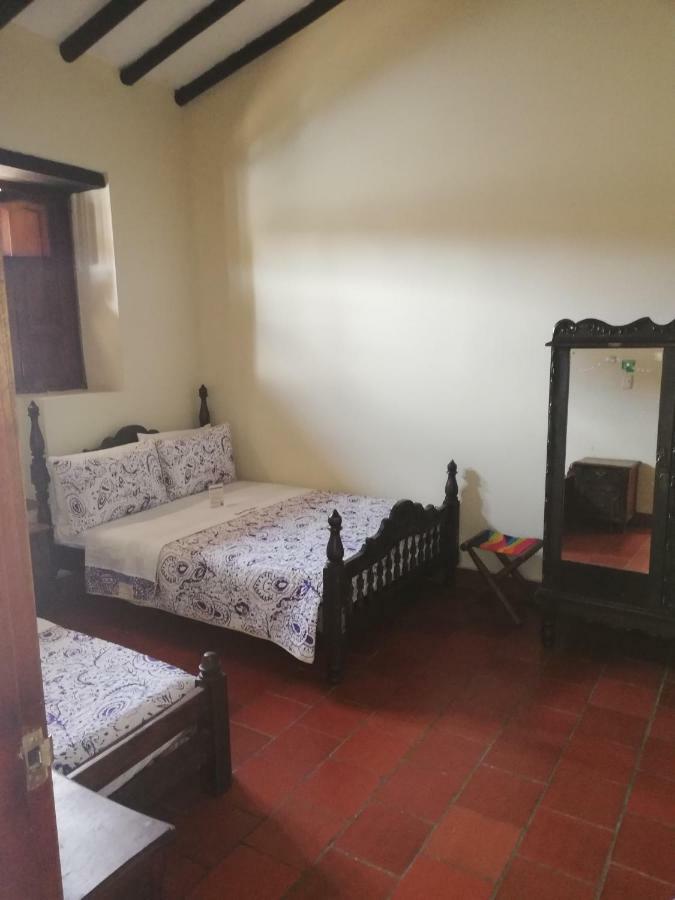 Hostal La Mansion De Virginia Barichara Zewnętrze zdjęcie